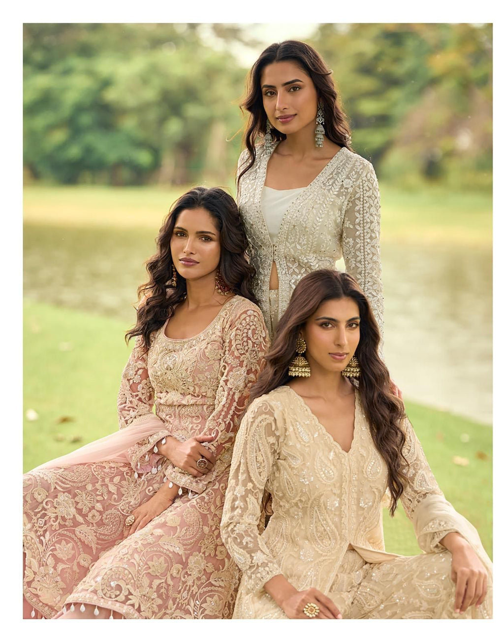 Designer Embroidered Anarkali Collection