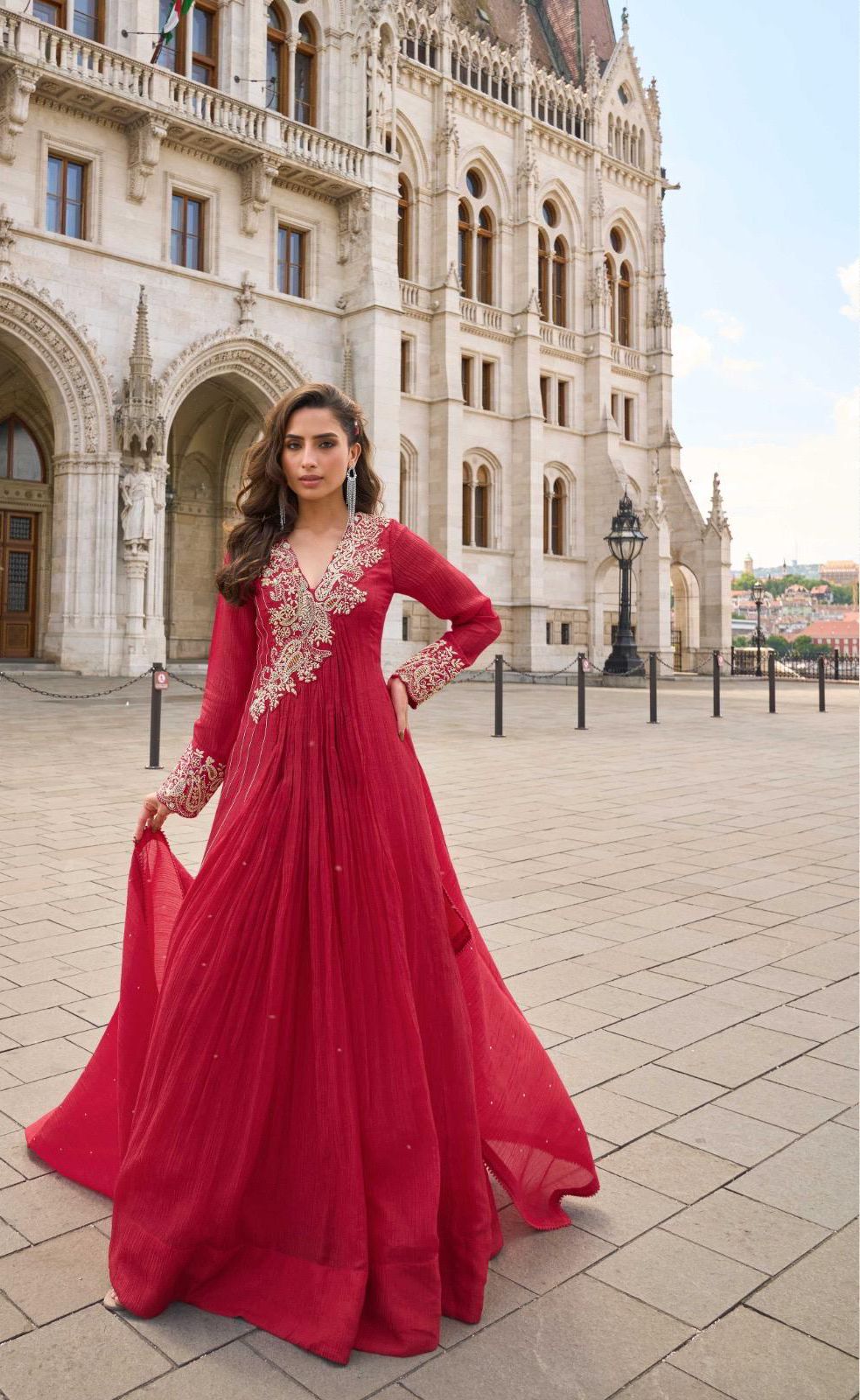 Embroidered Anarkali Kurta