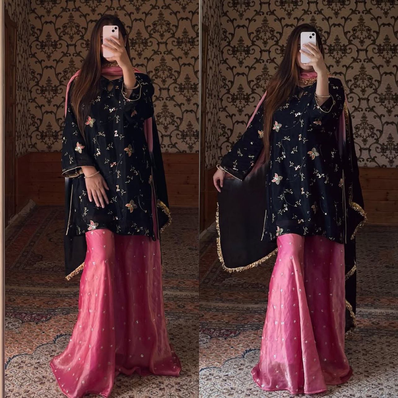 Designer Kurta Sharara Set