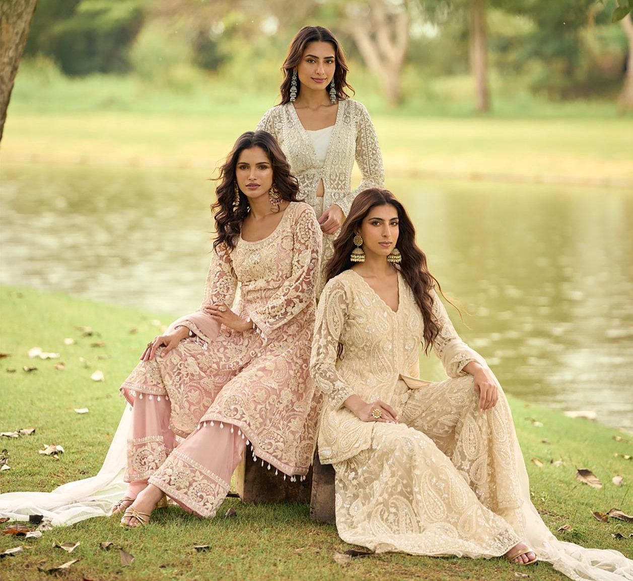 Designer Embroidered Anarkali Collection