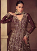 Heavily Embroidered Designer Anarkali Suit