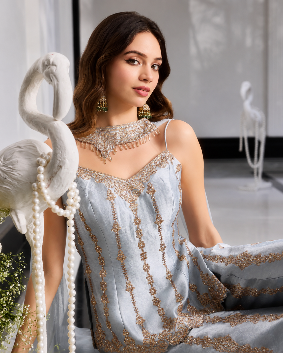 Women’s Premium Heavy Indo-Western Designer Outfit