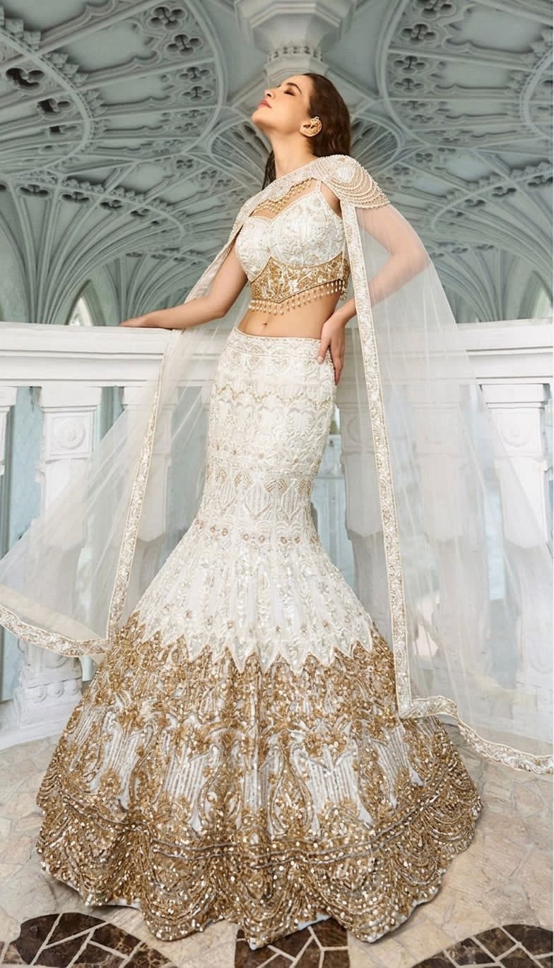 Women’s Royal Fish-Cut Lehenga Set