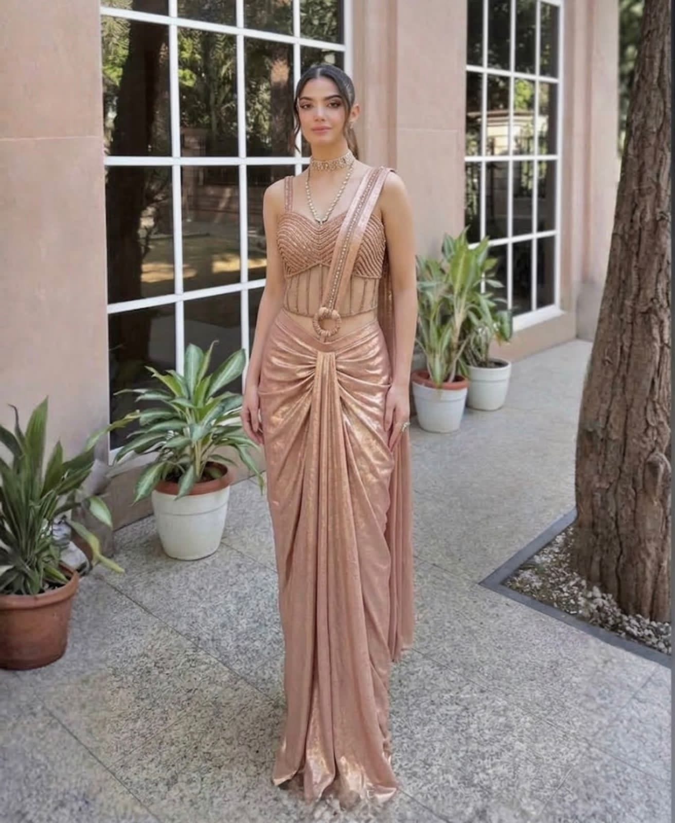 Women’s Premium Draped Ready-to-Wear Saree