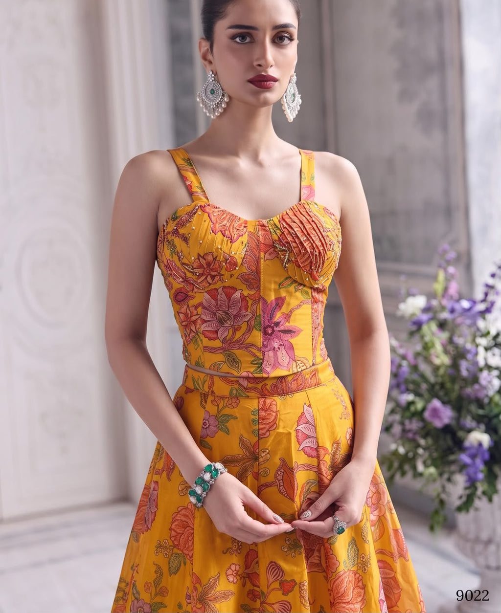 Women’s Ready-to-Wear Tabby Organza Designer Lehenga Set