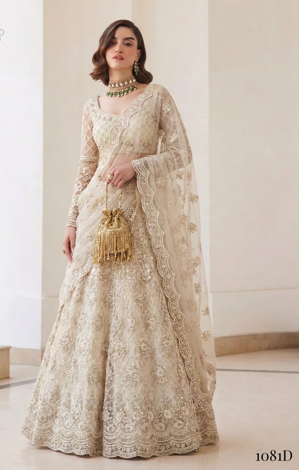 Women’s Butterfly Net Lehenga Set