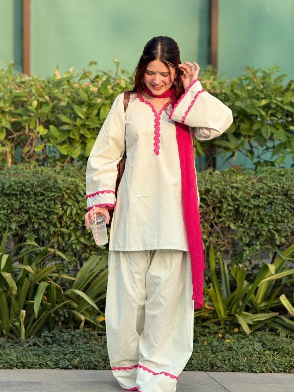 Women’s Heavy Khadi Cotton Suit Set