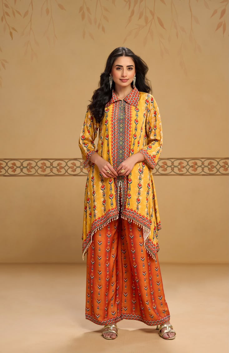 Women’s Real Premium Silk Co-Ord Set