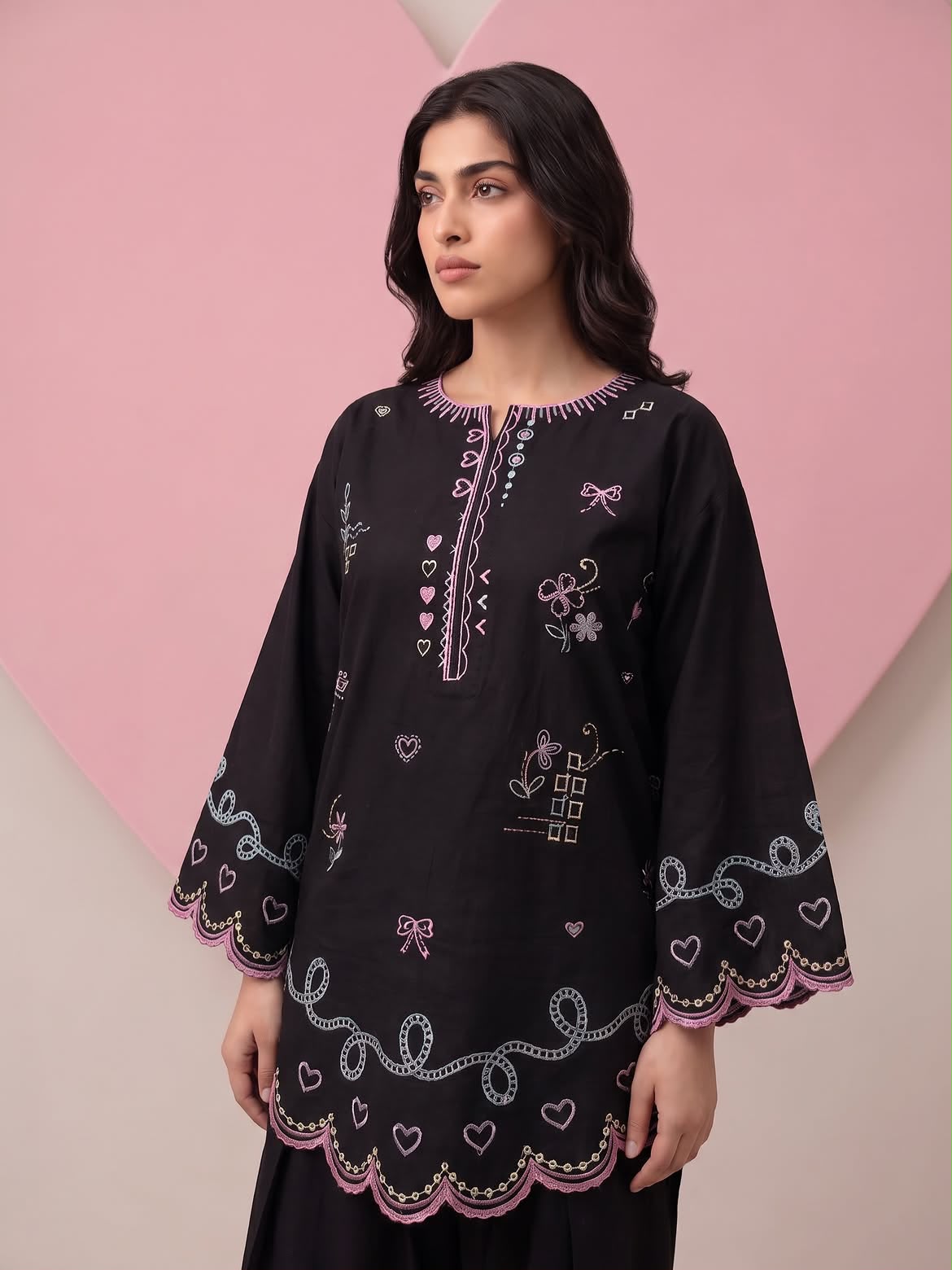 Women’s Roman Chanderi Silk Designer Farshi Salwar Suit Set
