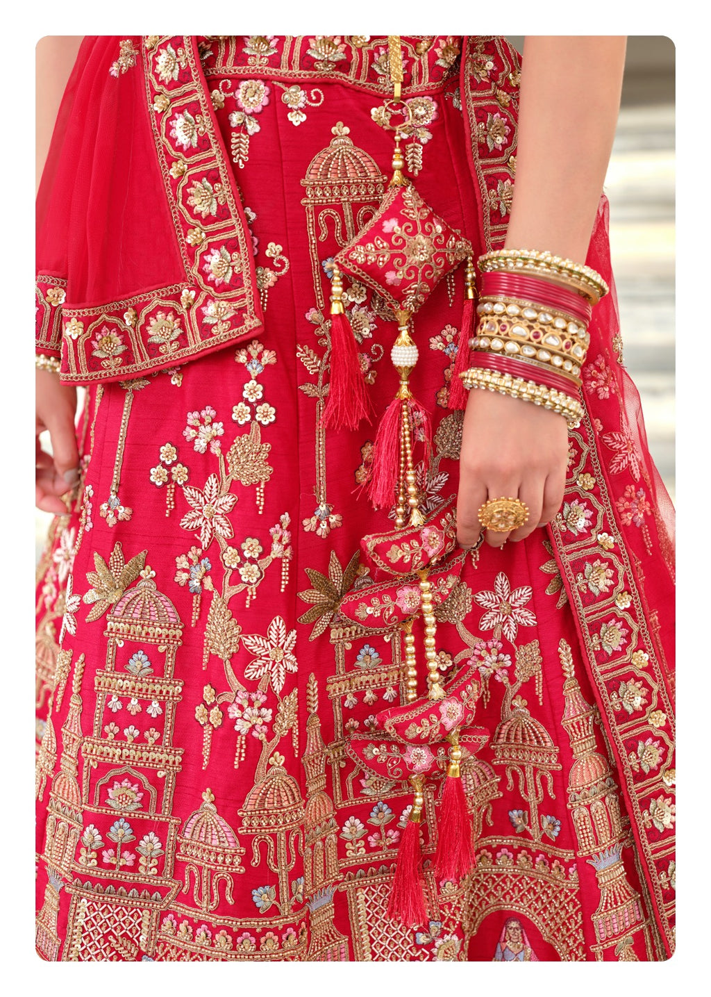 Women’s Premium Heavy Bridal Lehenga