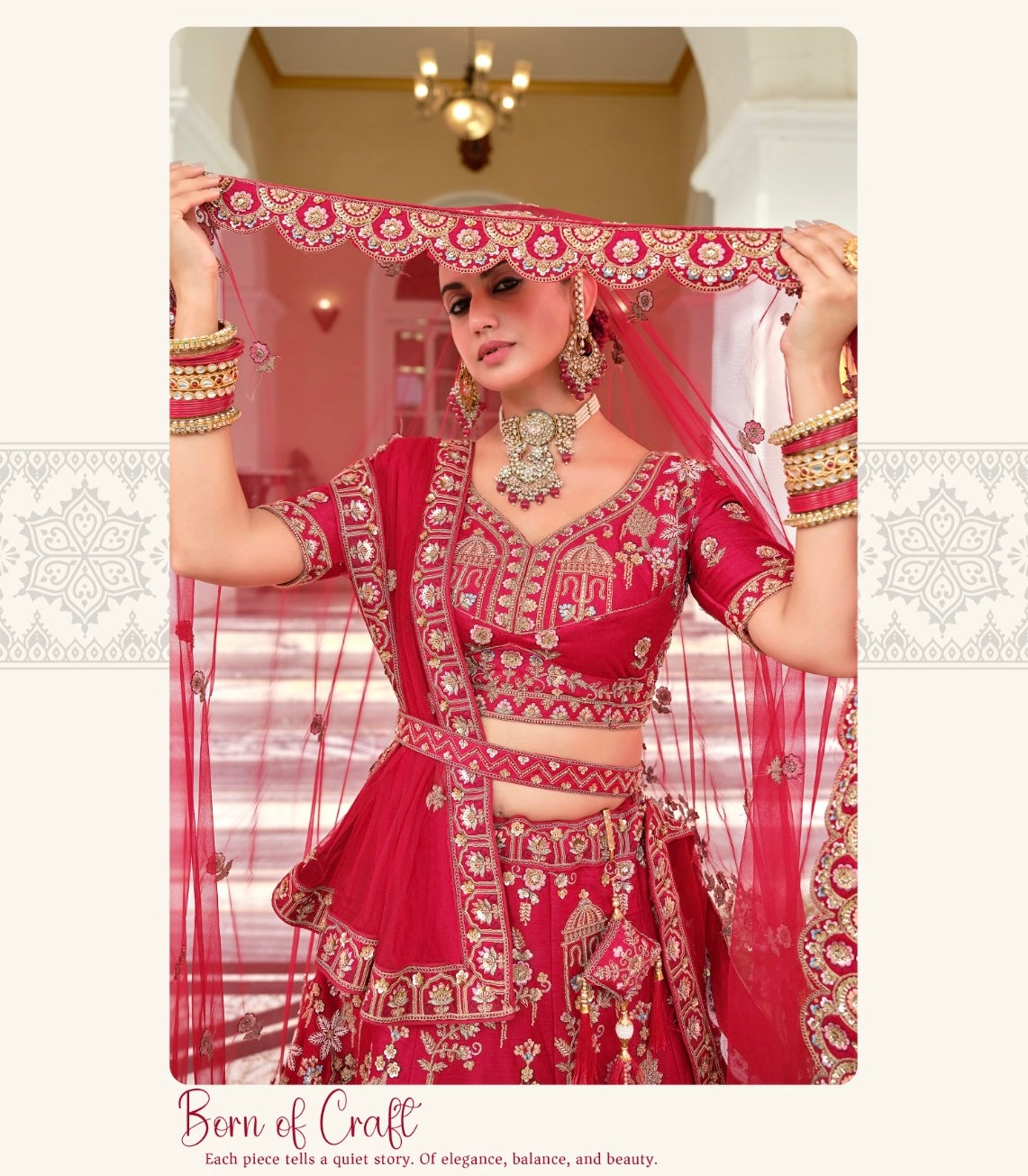 Women’s Premium Heavy Bridal Lehenga