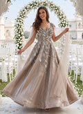 Women’s Party Wear Net Gown