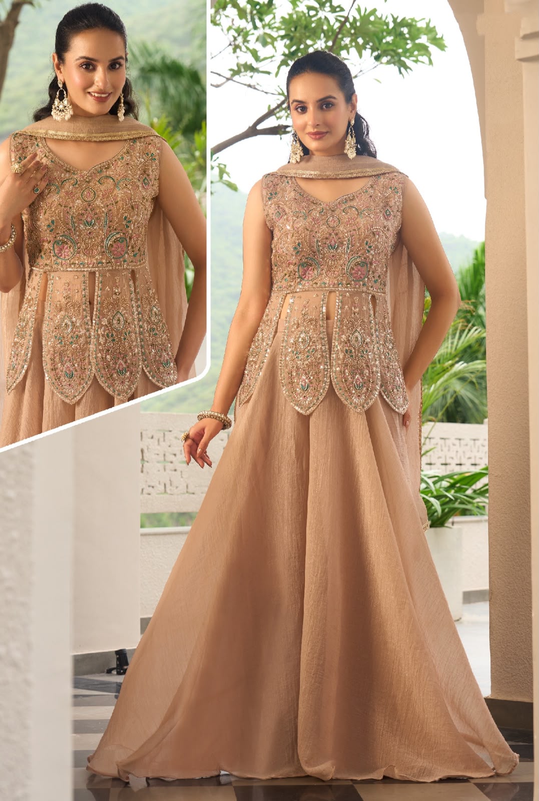 Women’s Salsa Elegant Palazzo Set