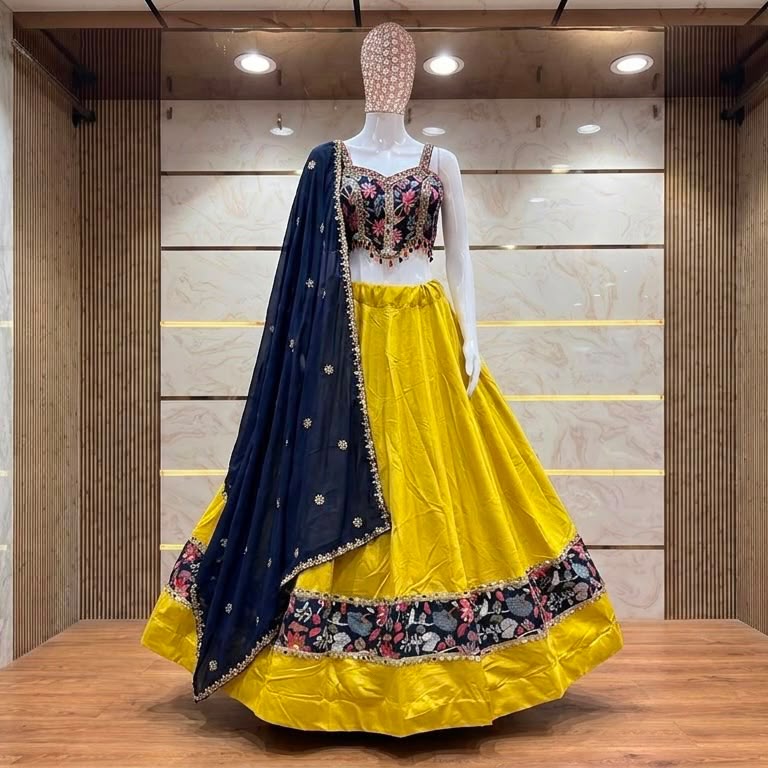 Women’s Roman Silk Chaniya Choli