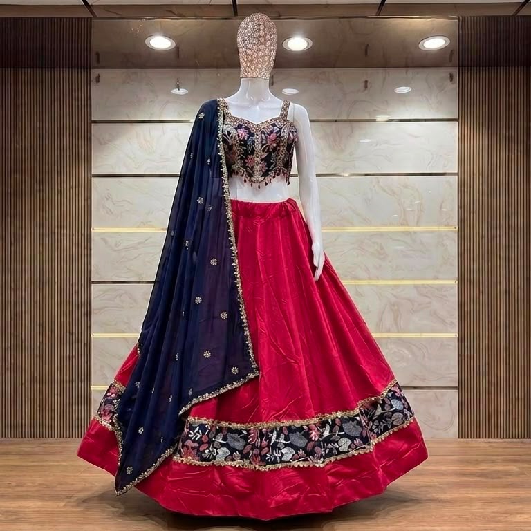 Women’s Roman Silk Chaniya Choli