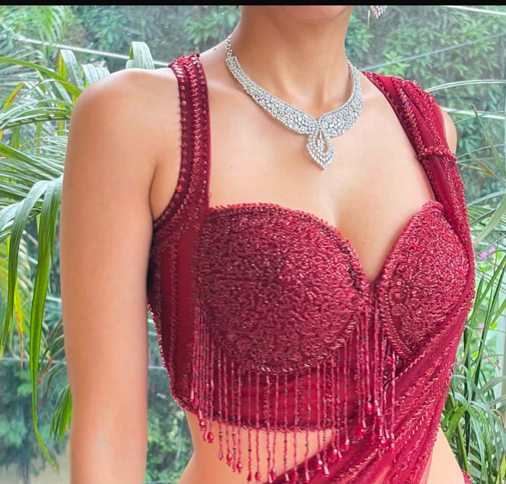 Women’s Lux Article Heavy Saree