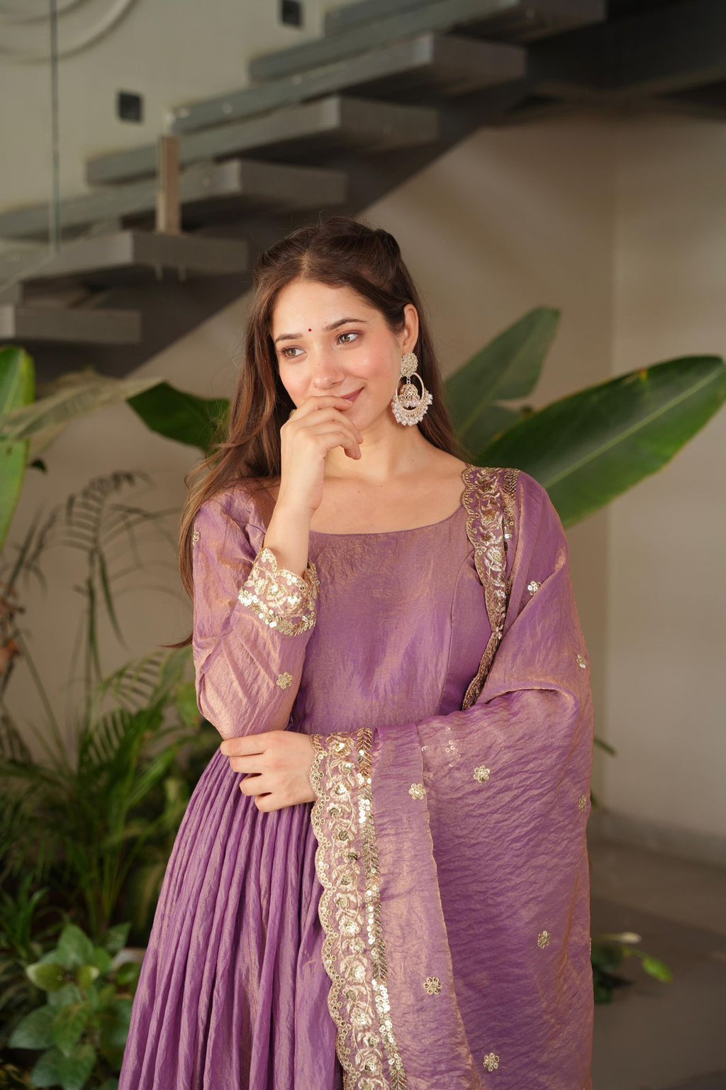 Party Wear Anarkali Kurti