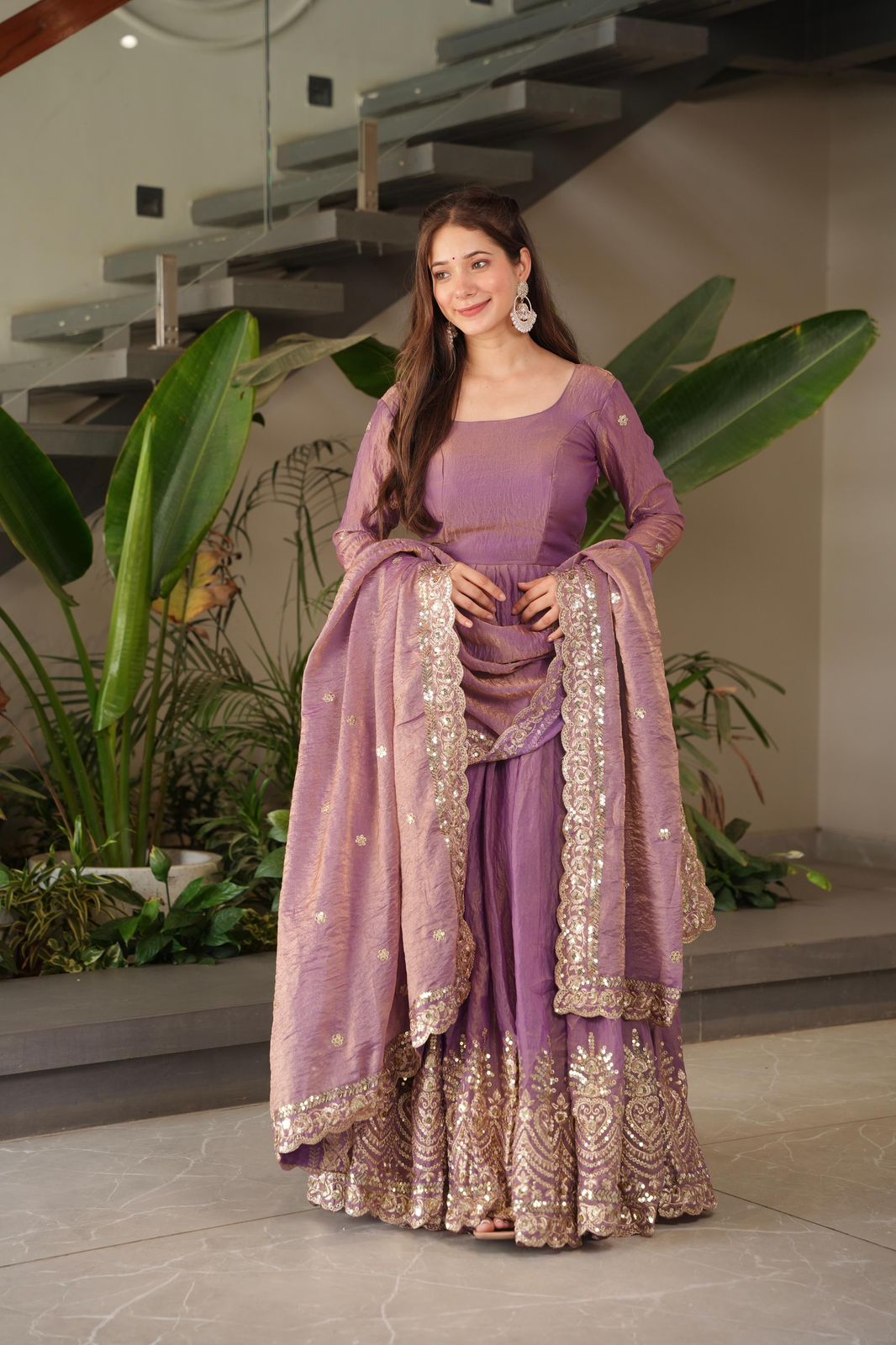 Party Wear Anarkali Kurti