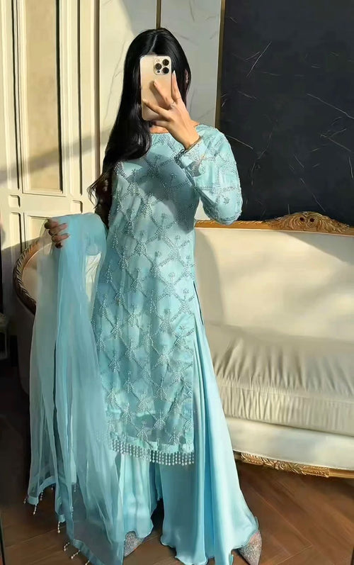 Designer and Party Wear Kurti Set