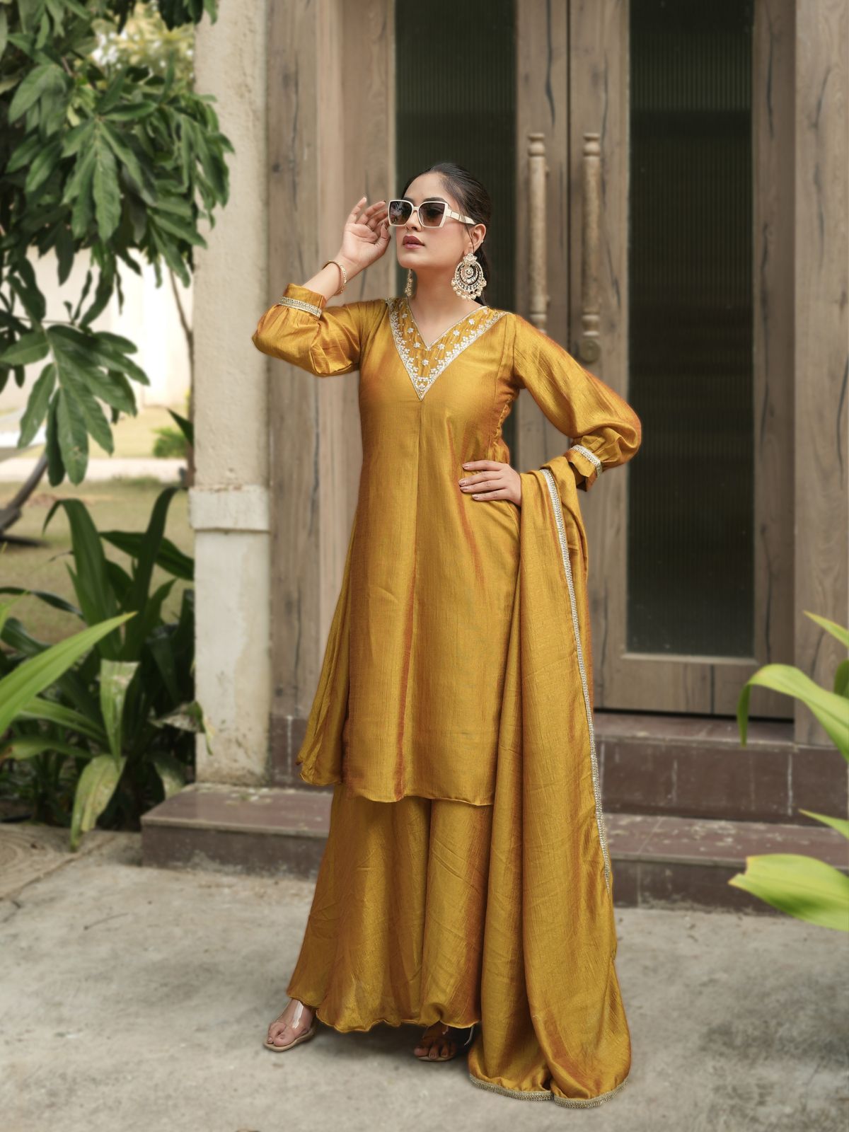 Kurta Palazzo Pair