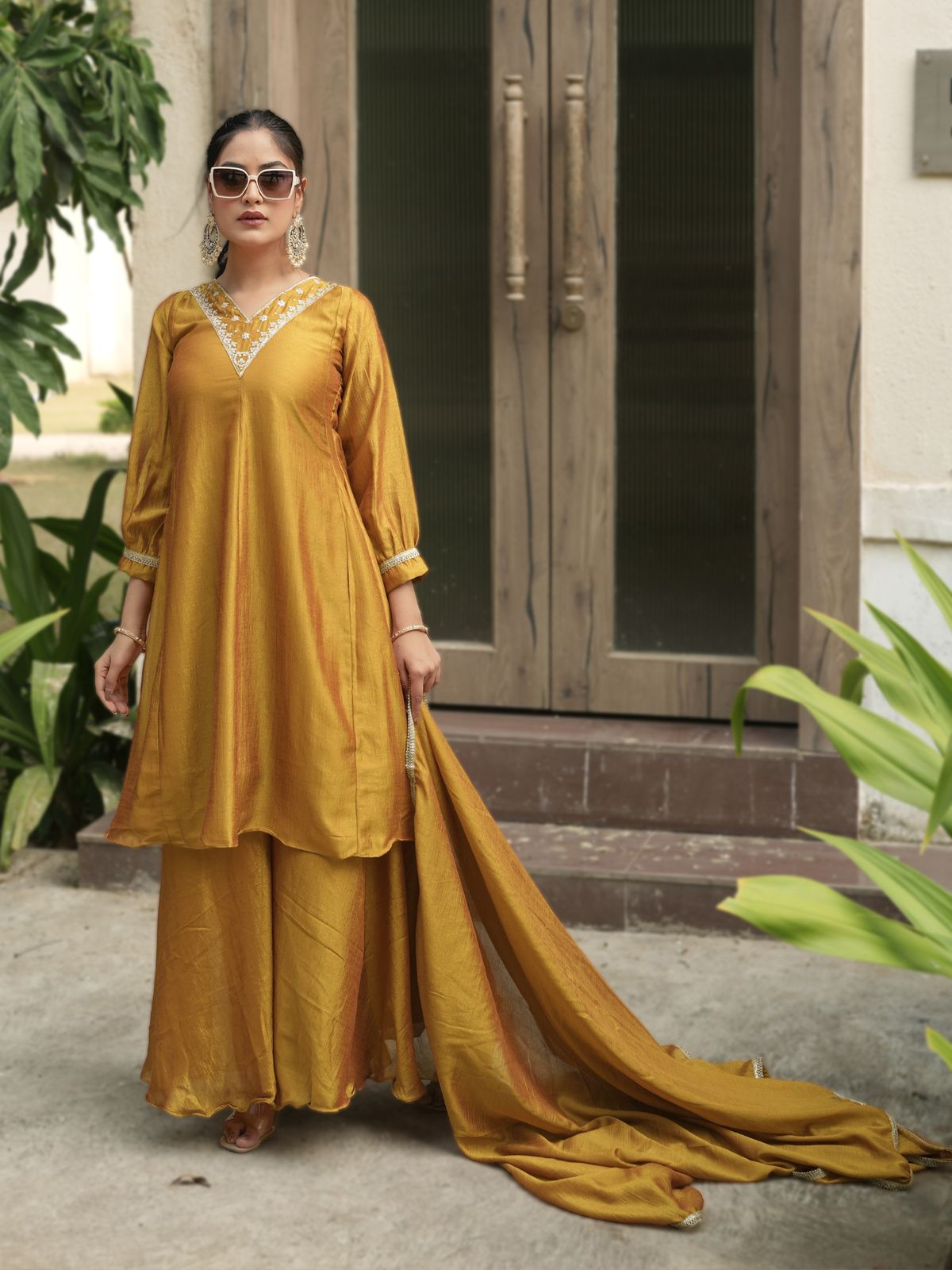 Kurta Palazzo Pair