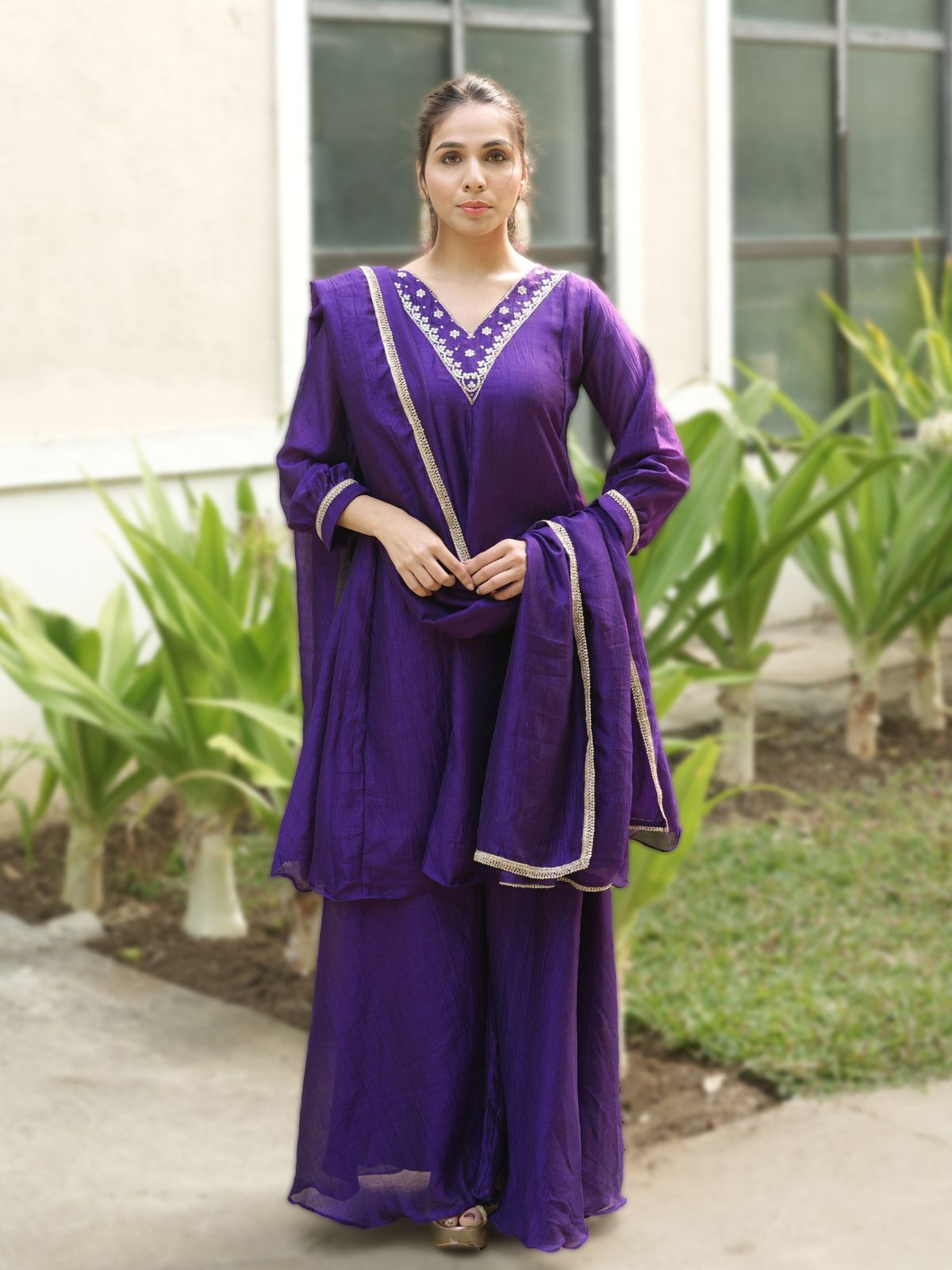 Kurta Palazzo Pair