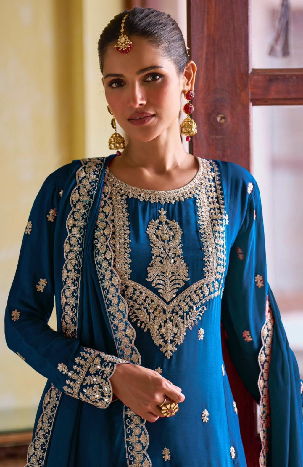 Imperial Threadwork Luxe Suit Set