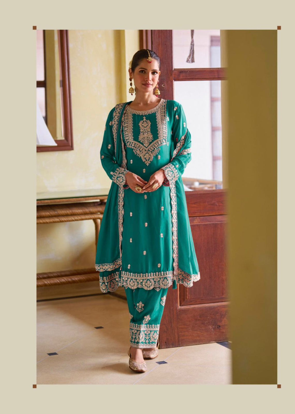 Imperial Threadwork Luxe Suit Set