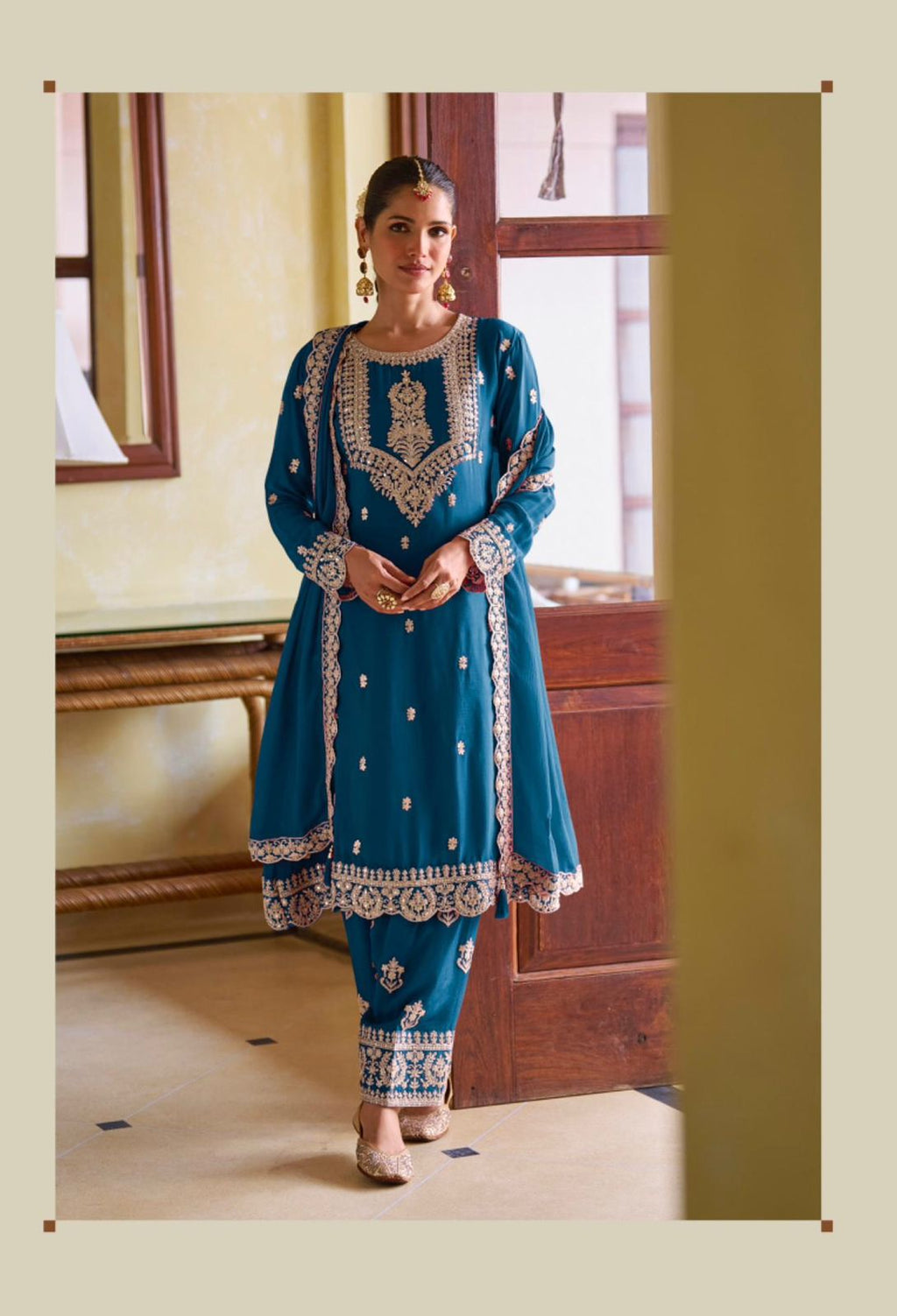 Imperial Threadwork Luxe Suit Set