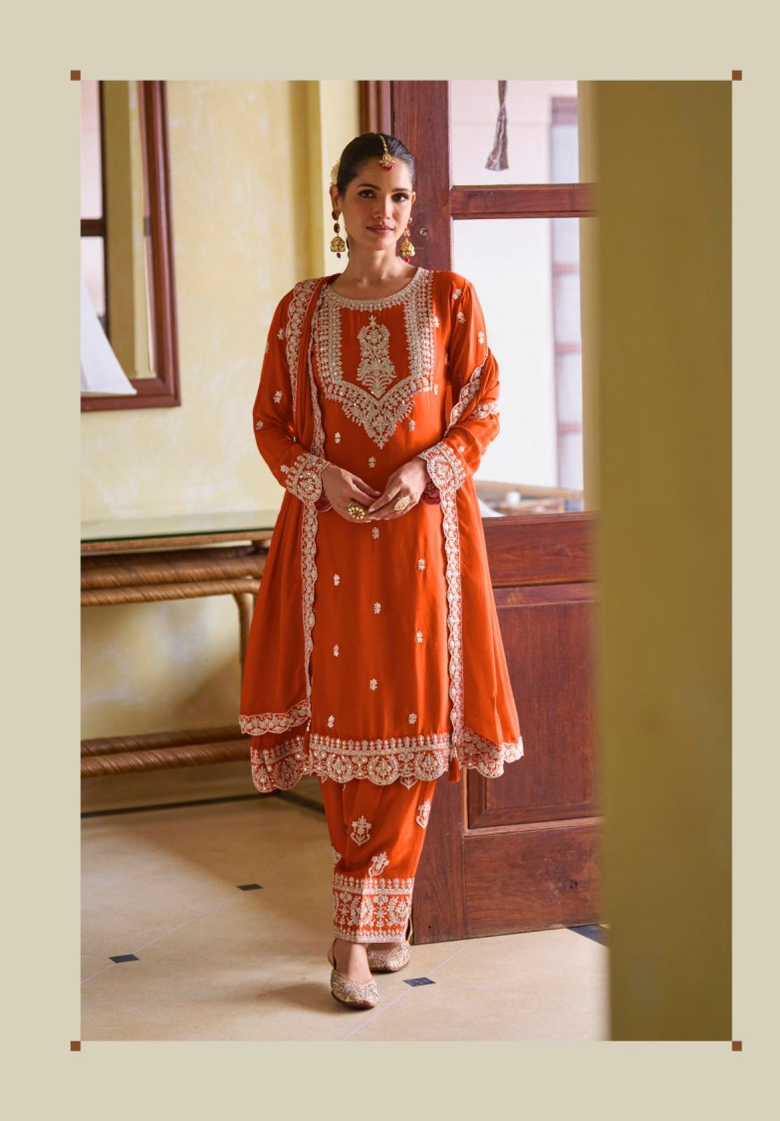 Imperial Threadwork Luxe Suit Set