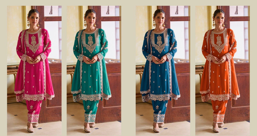 Imperial Threadwork Luxe Suit Set