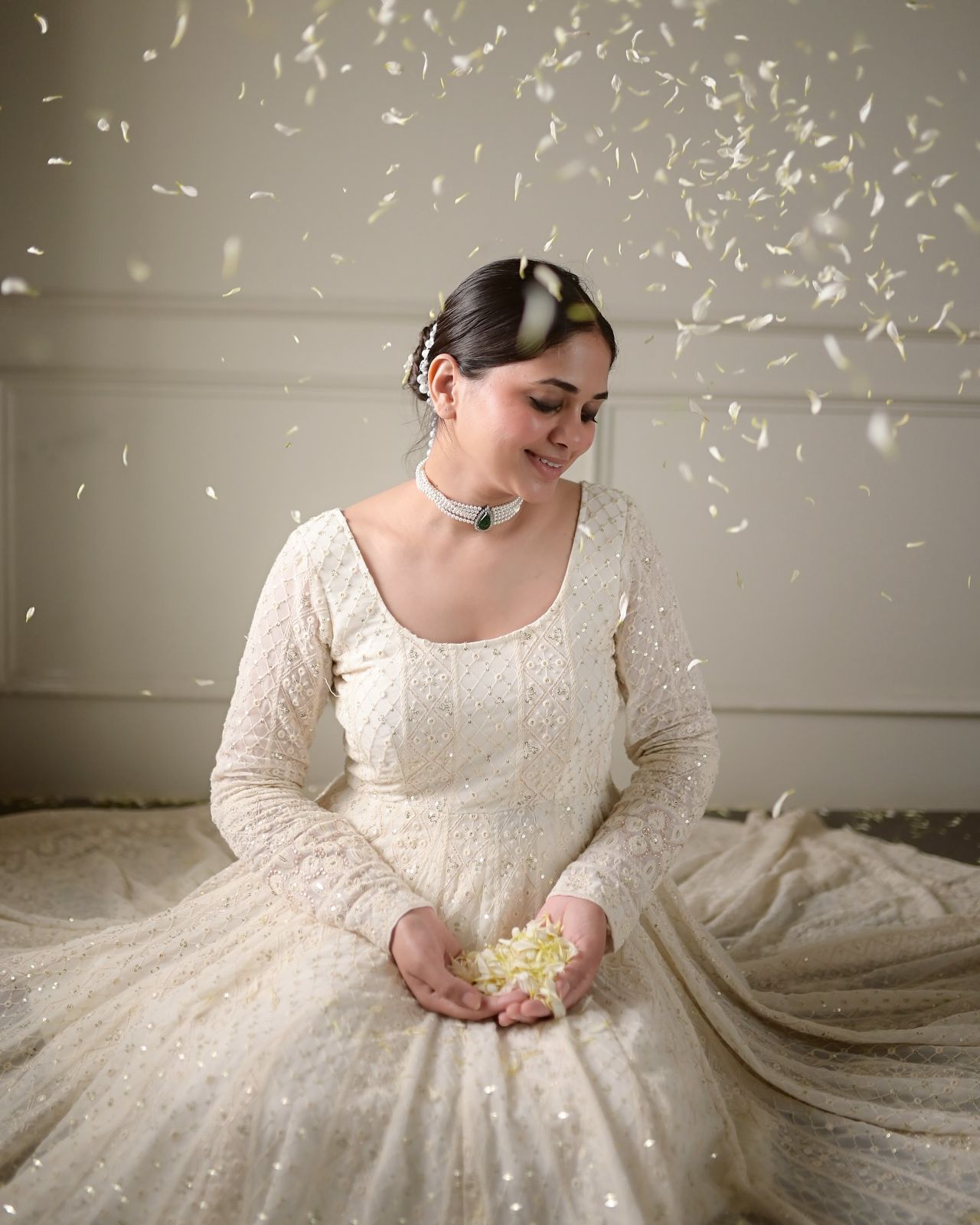 Heritage Bloom Anarkali Suit