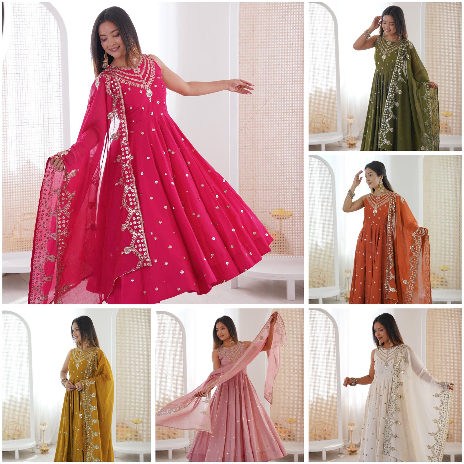 Elegant Anarkali Gown