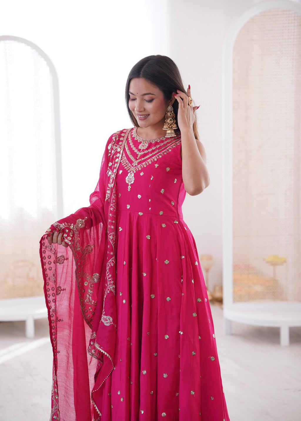 Elegant Anarkali Gown