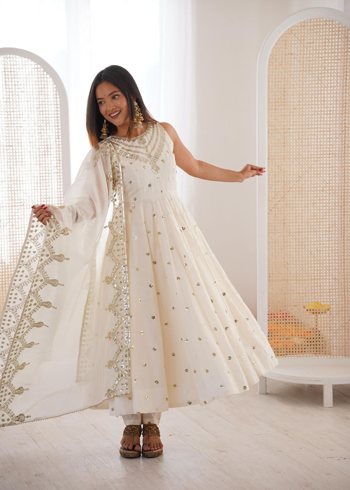 Elegant Anarkali Gown