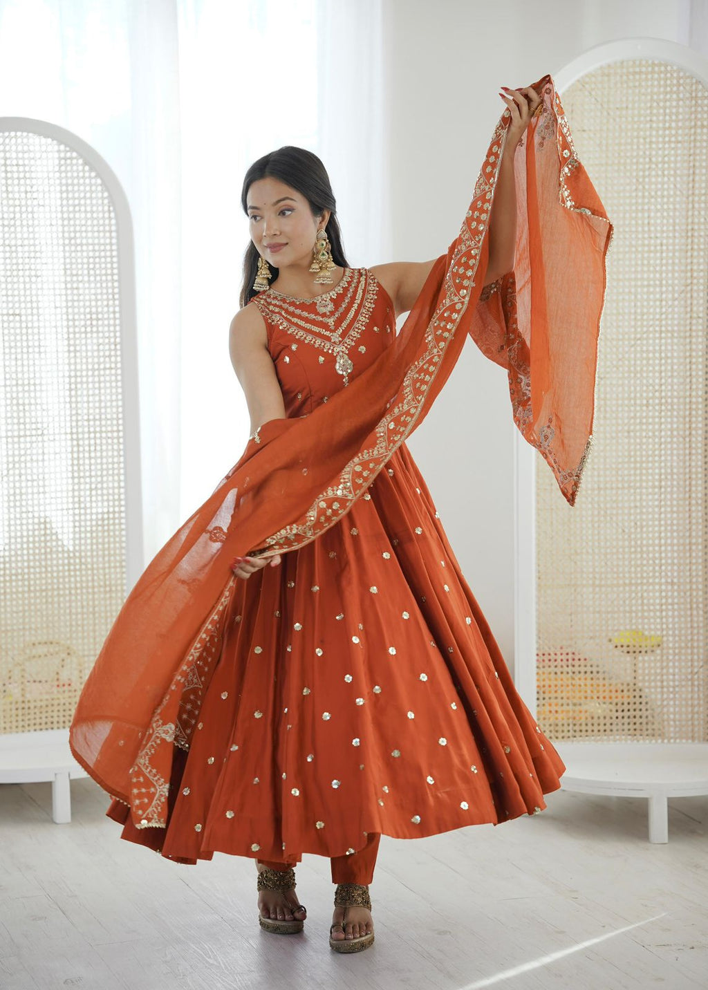 Elegant Anarkali Gown