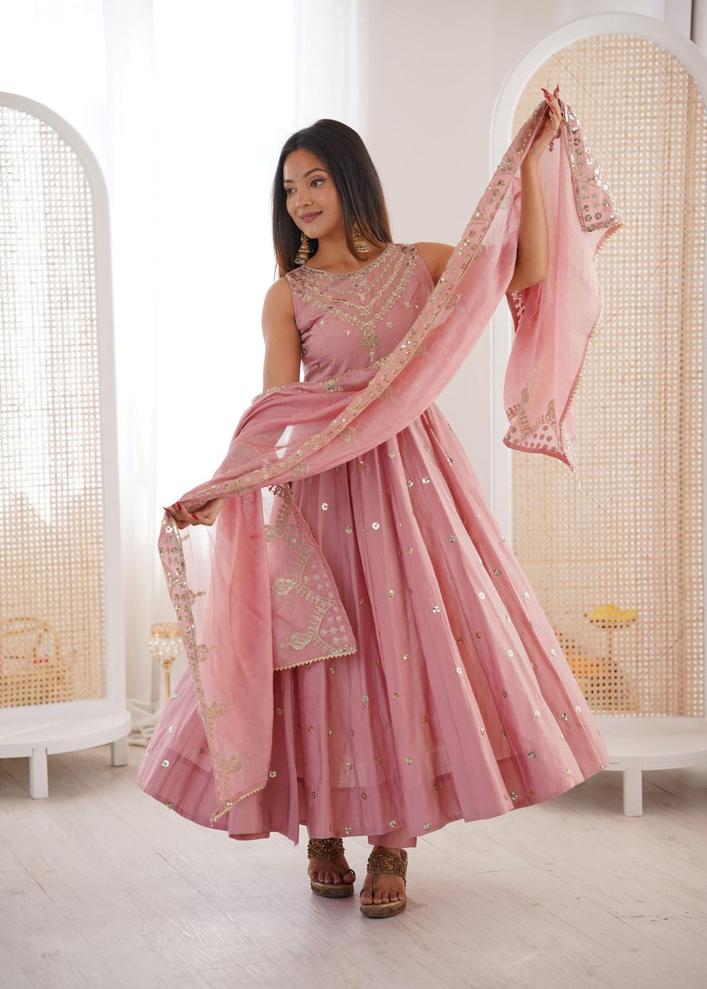 Elegant Anarkali Gown
