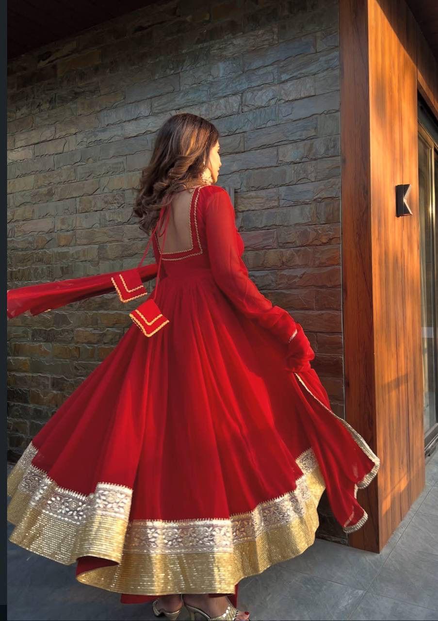 Festive wear and trendy anarkali suit