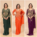 Elegant Pre-Draped Saree