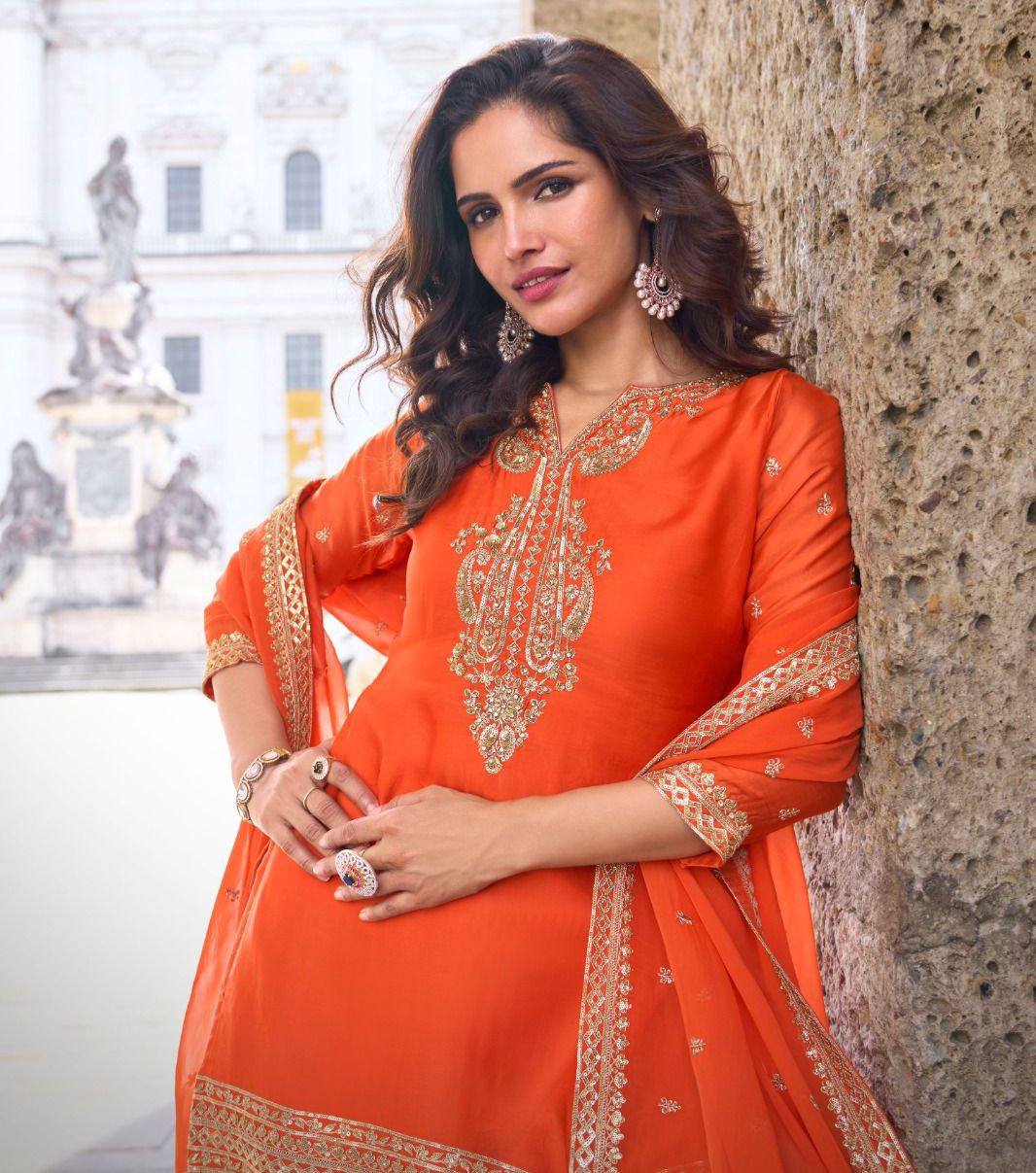Shahi Embroidered Ensemble