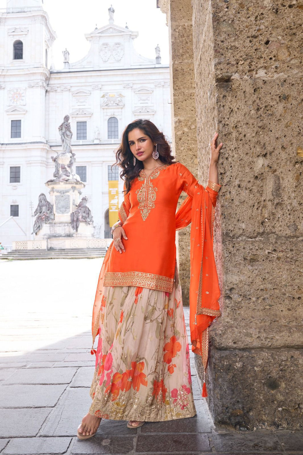 Shahi Embroidered Ensemble