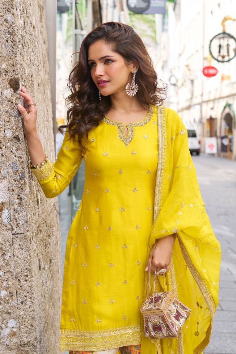 Shahi Embroidered Ensemble