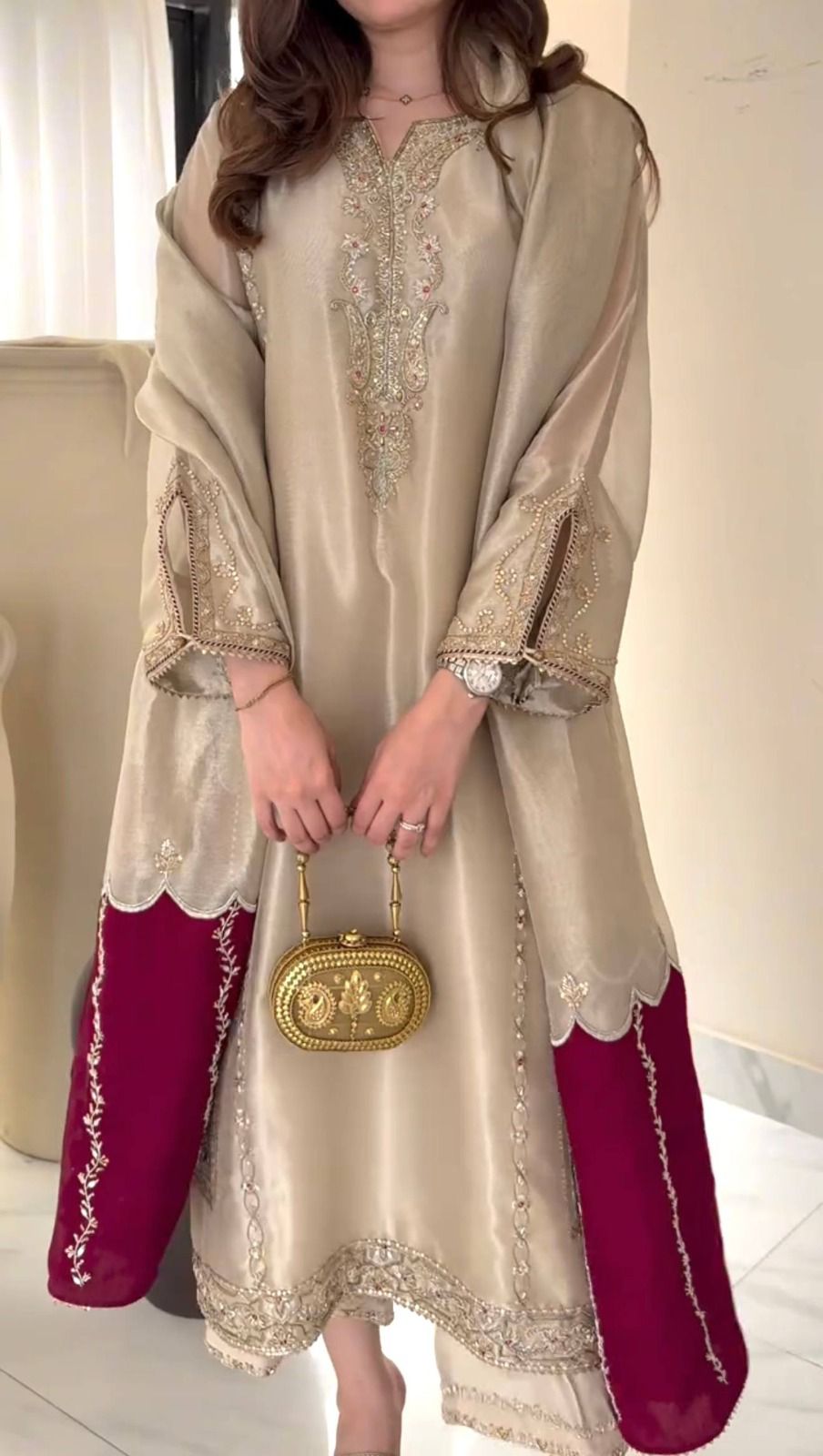 Jimmy Choo Fabric Designer Ethnic Suit Set