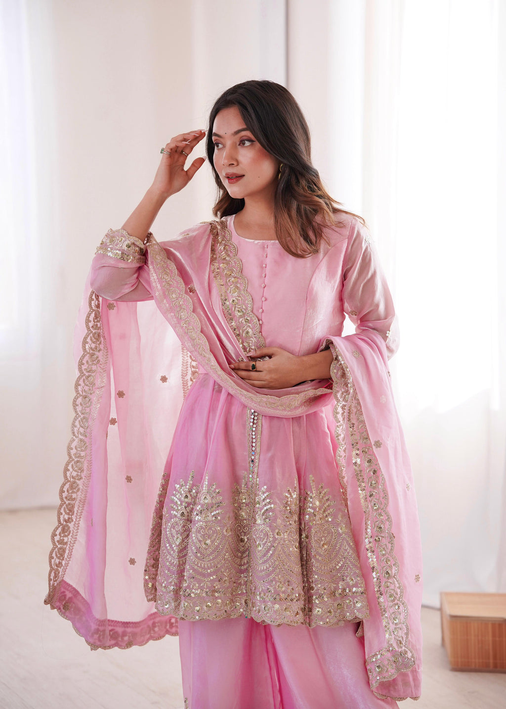 Royal Festive Sharara Ensemble