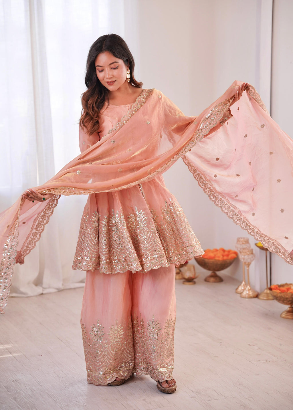 Royal Festive Sharara Ensemble