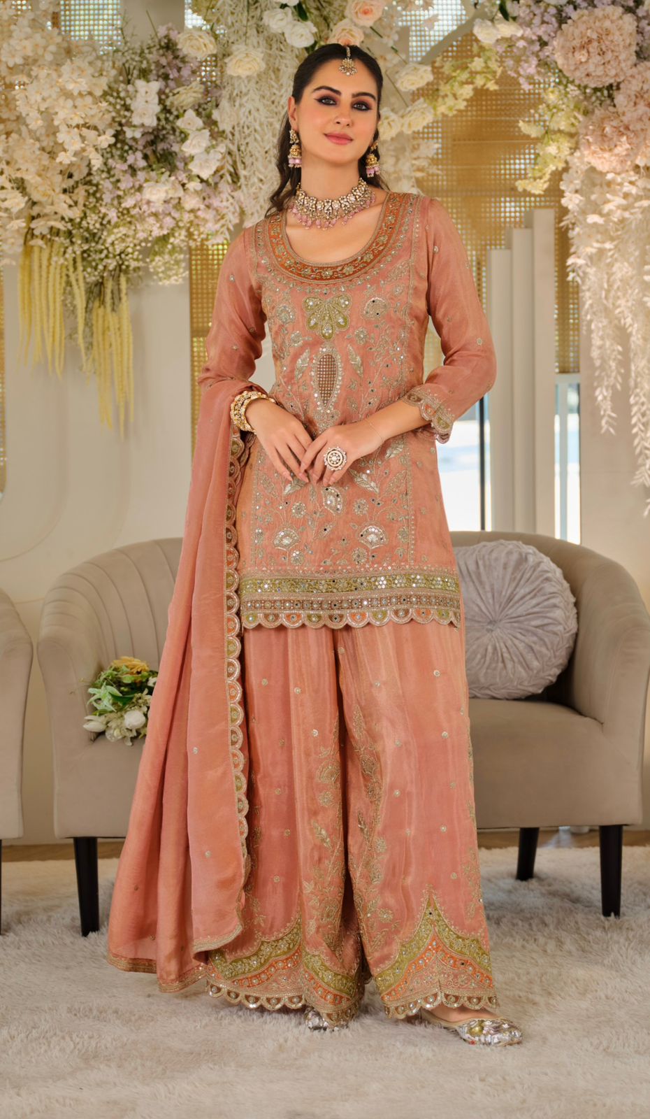 Royal Aura Luxe Festive Suit Set