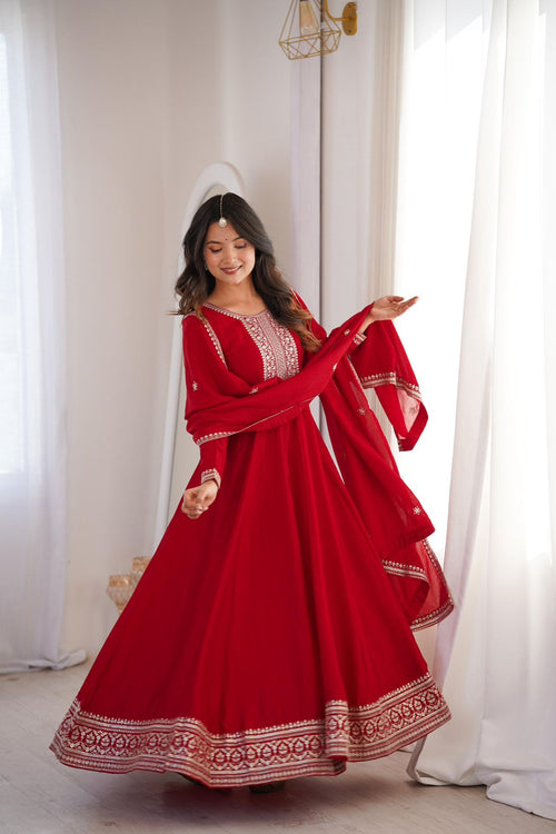 Anarkali Gown