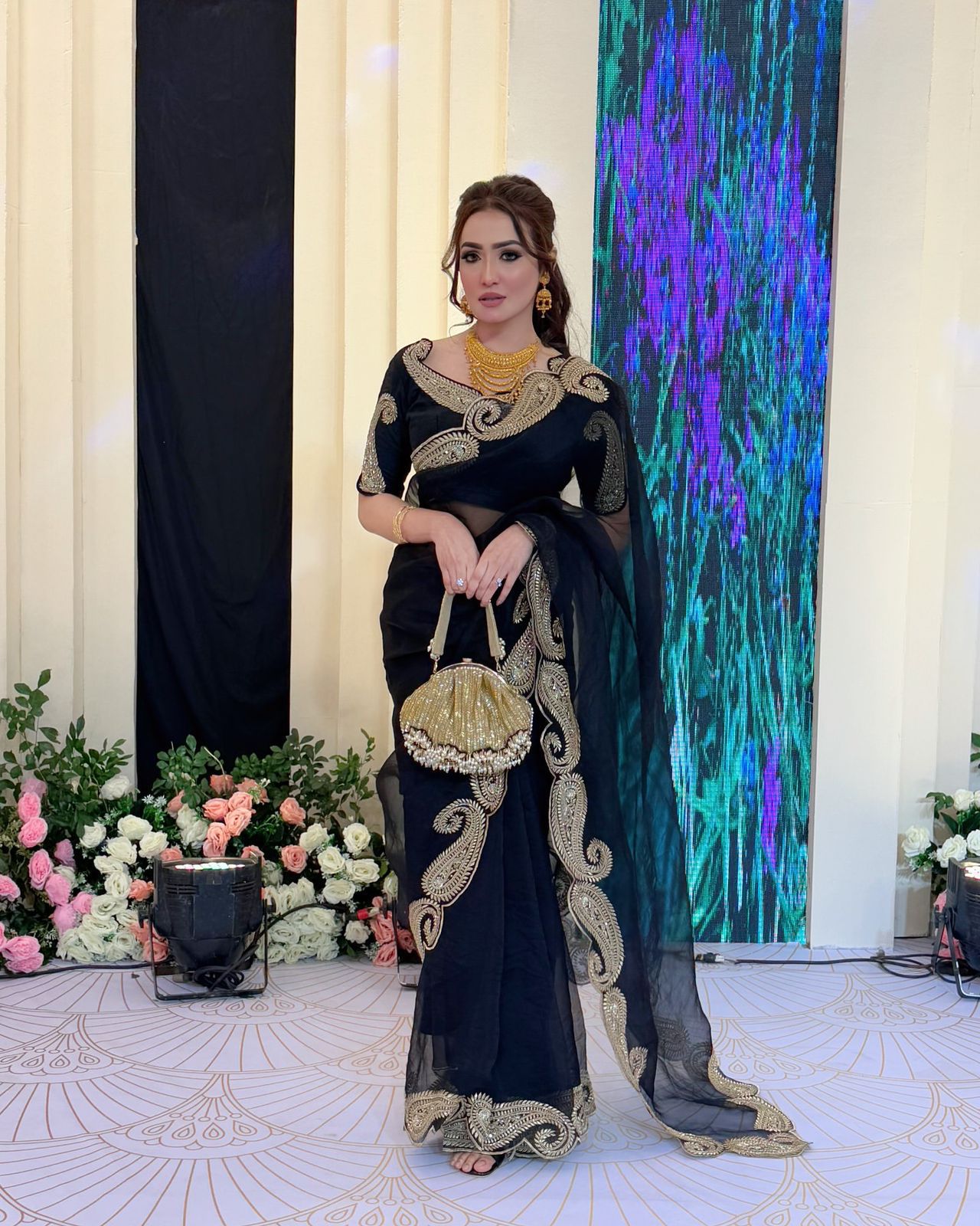Beautiful and elegant saree