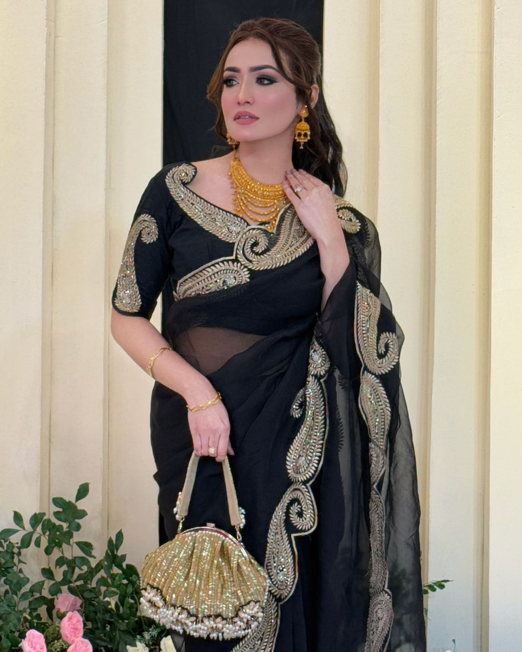 Beautiful and elegant saree