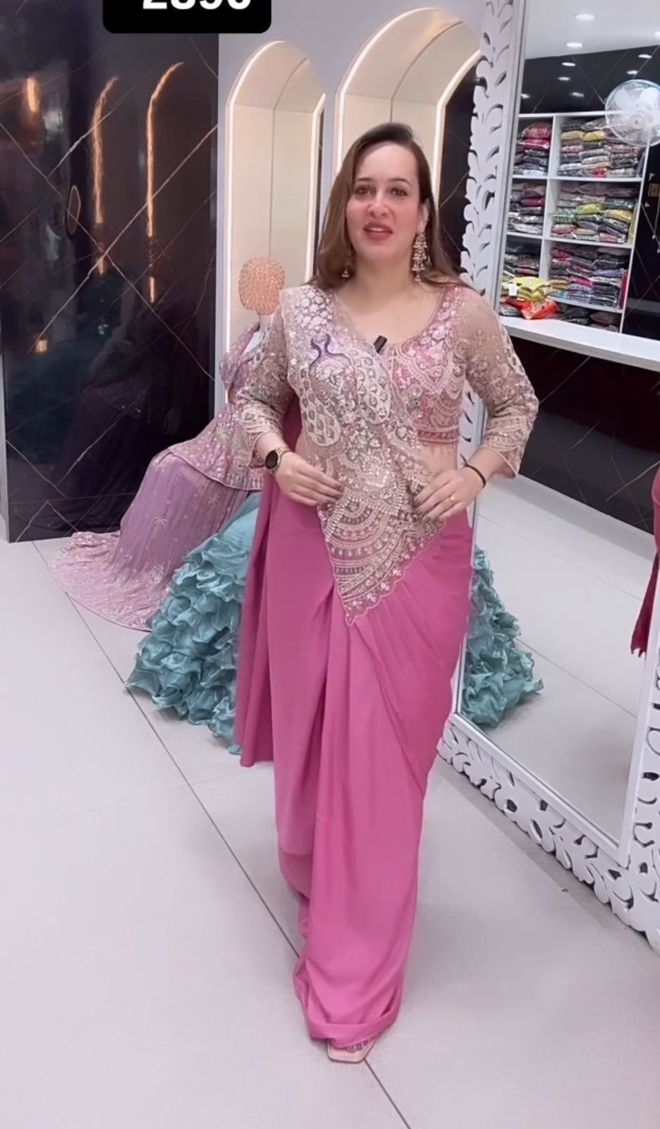 Elegant Ready to wear Saree